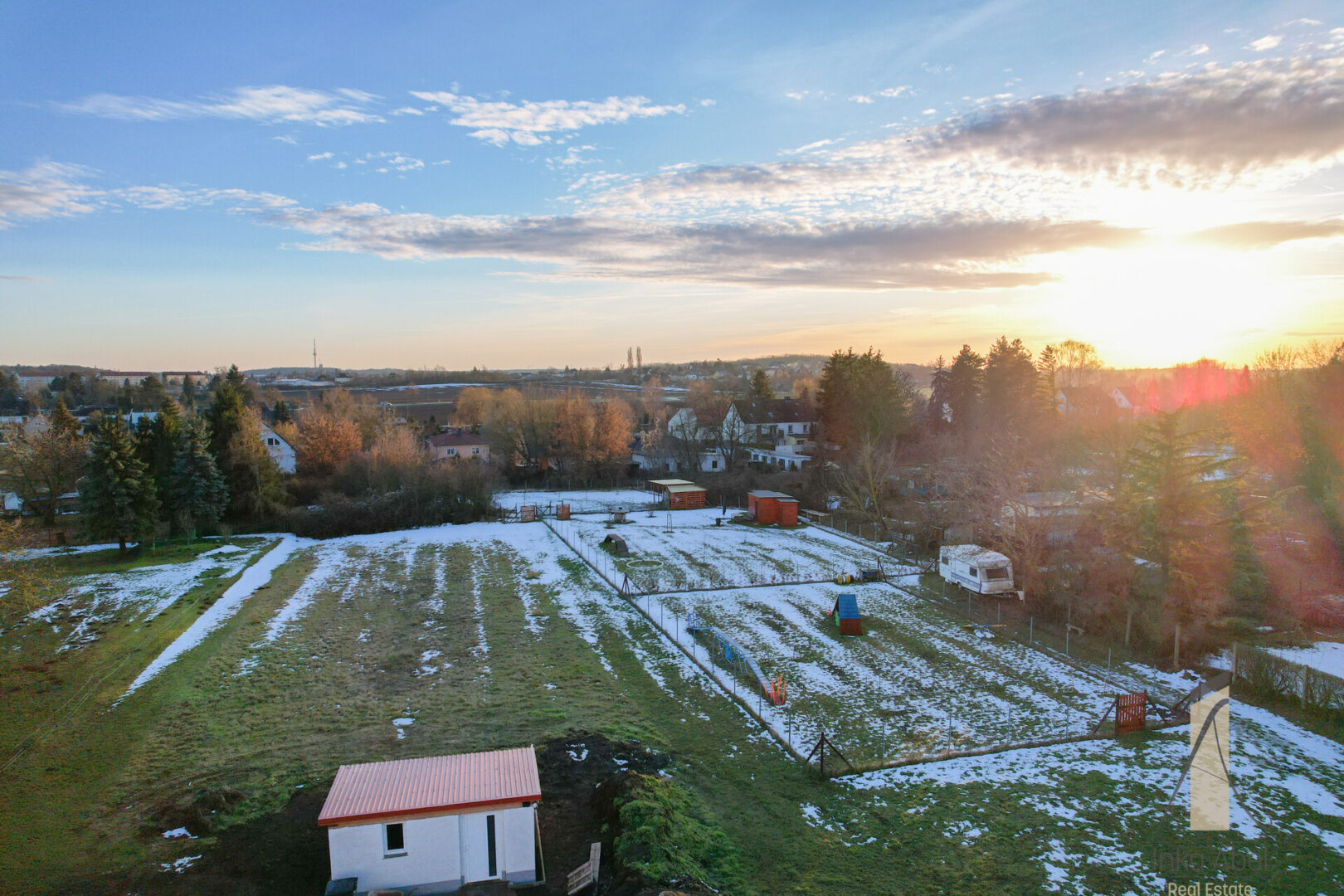 Ausblick vom Balkon