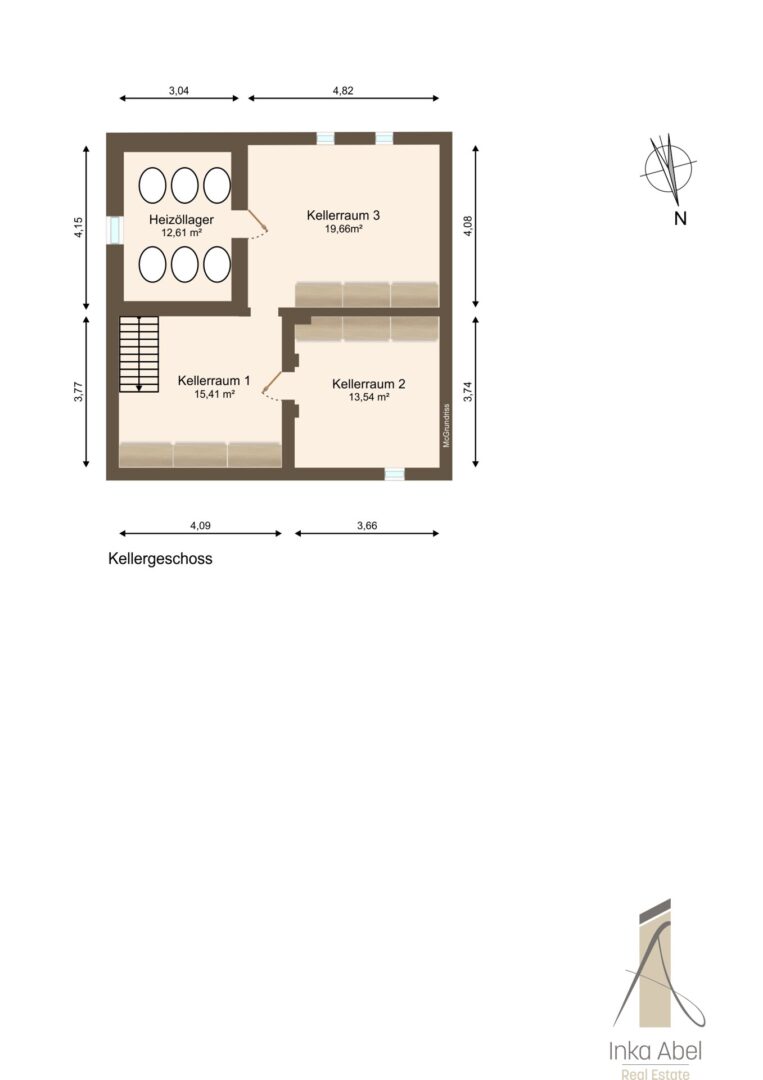 Grundriss Kellergeschoss
