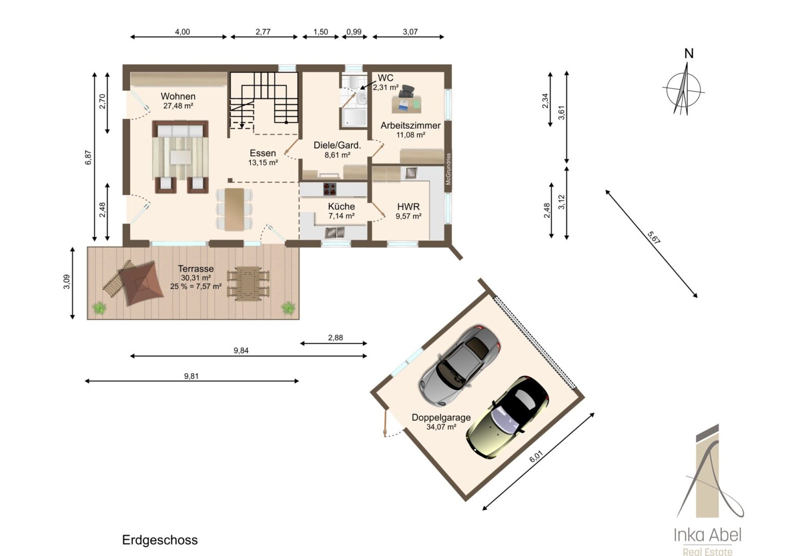 Grundriss Erdgeschoss
