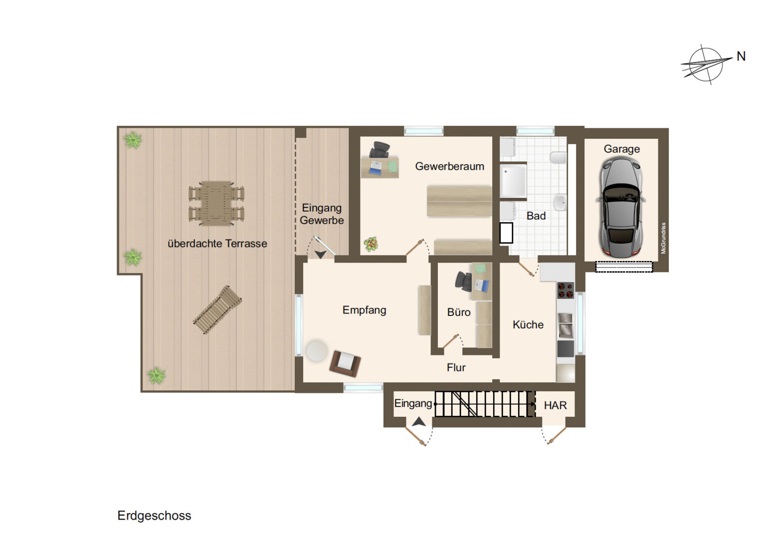 Grundriss Erdgeschoss