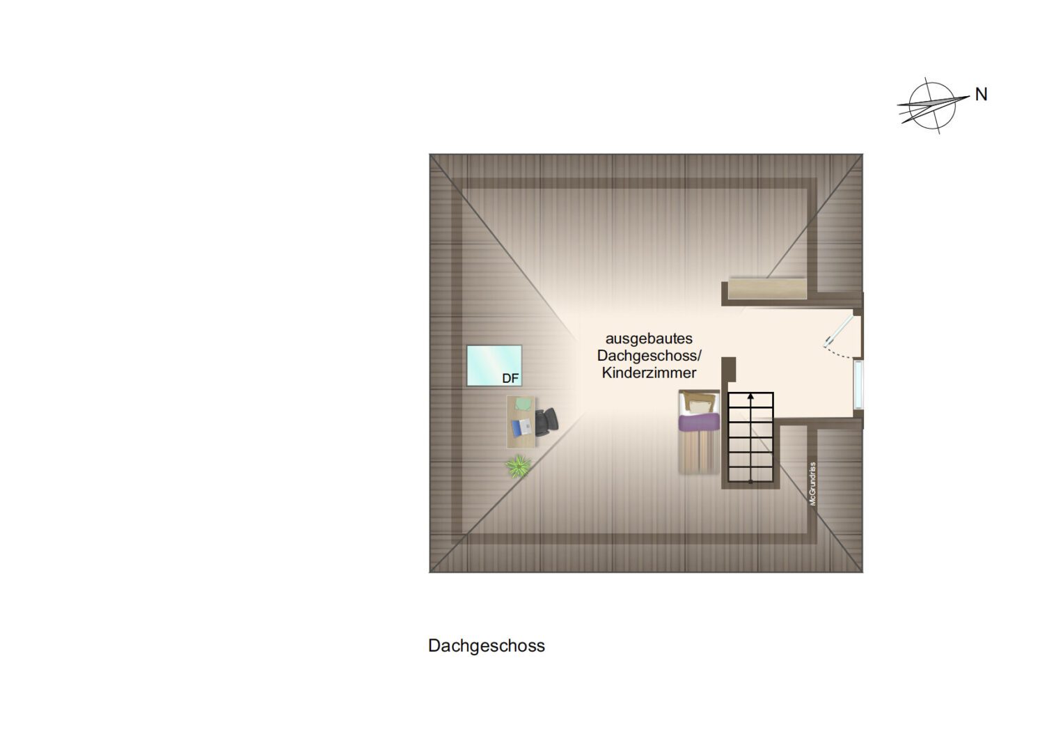Grundriss Dachgeschoss